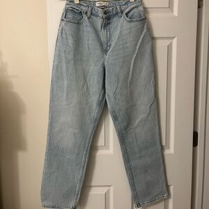 Abercrombie & Fitch Light Blue Straight Leg Jeans